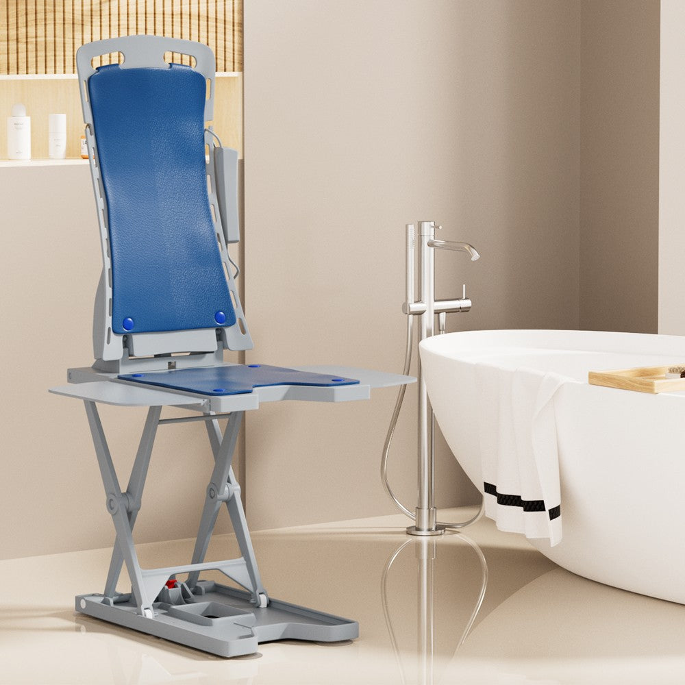 Electric Bath Chair Lift 18.7" Lift Elderly off Floor 300 LBS Seniors Patient