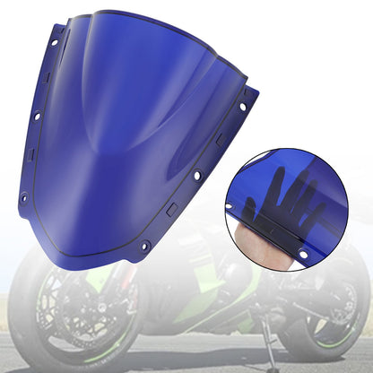 Windshield Windscreen Protector for Kawasaki Ninja ZX-10R 2021~2024 blue