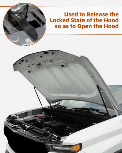 New Hood Switch Hood Latch Release Handle 84129825 for Silverado 1500 2019-2021