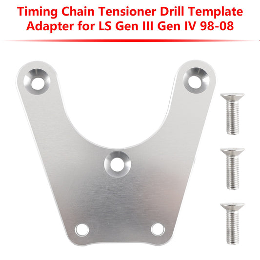 Timing Chain Tensioner Drill Template Adapter for LS Gen III Gen IV 98-08.