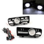 Fog Light 5 LED Front Bumper Grille DRL Lamp For 99-04 VW Golf MK4 GTI TDI USA