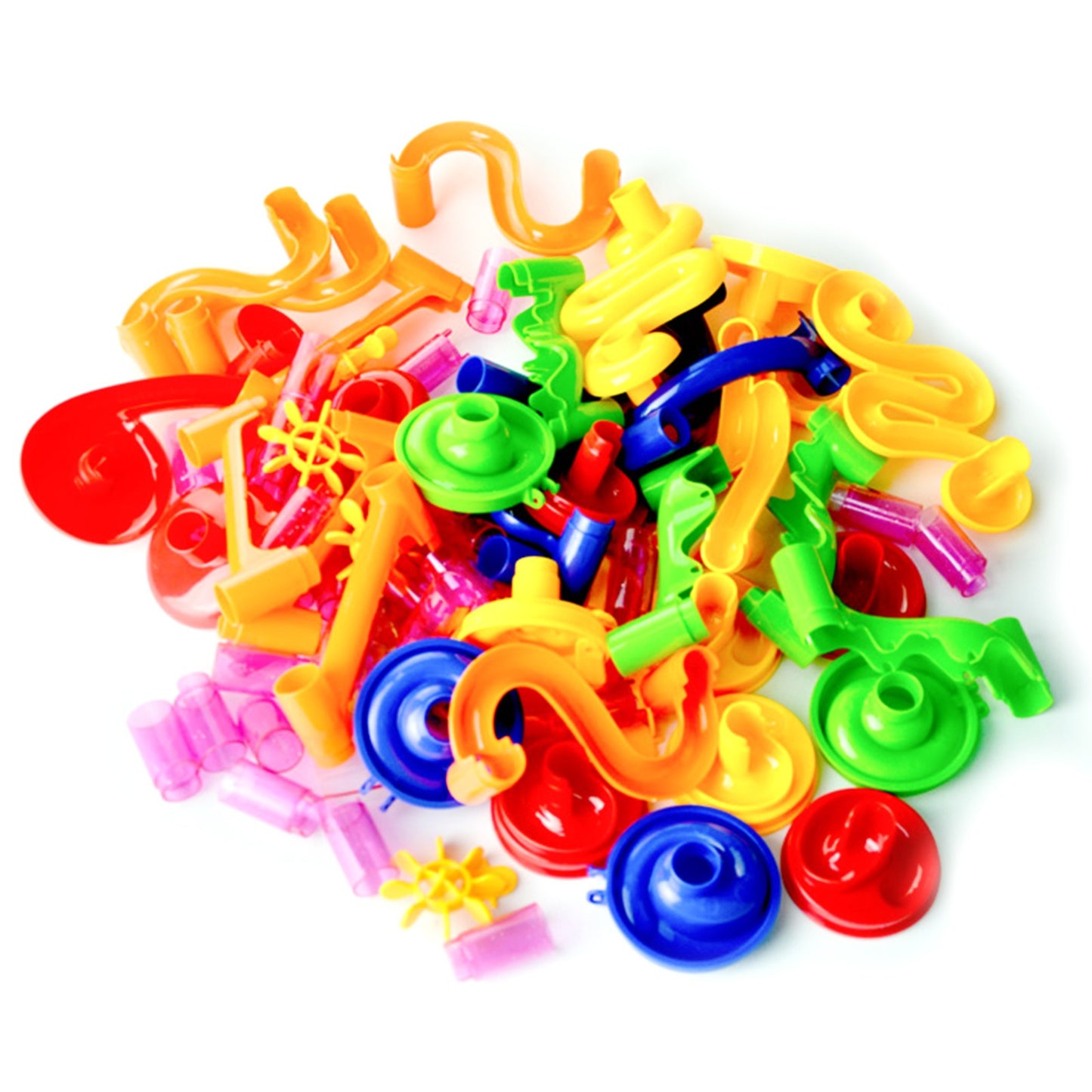105 pcs Marble Run Race Set Railway Building Blocks Construction Track Toys Xmas