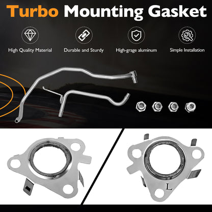 926-187 Turbo Coolant Line Kit Driver Side For 11-21 Ford F150  Transit Lincoln