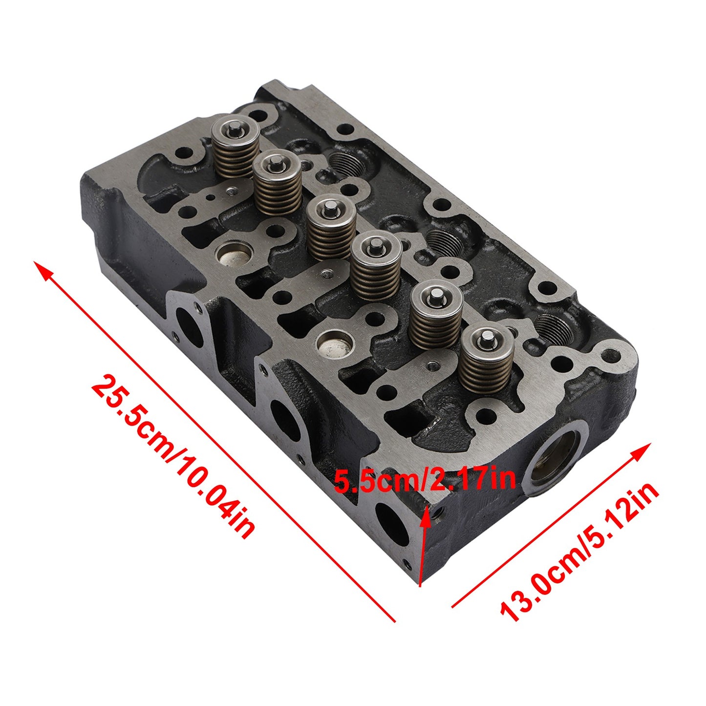 Complete Cylinder Head Assy+Gasket Kit For Kubota D722 Excavator Lawn Tractor*