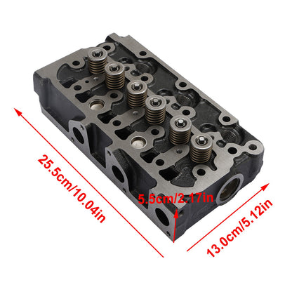 Complete Cylinder Head Assy+Gasket Kit For Kubota D722 Excavator Lawn Tractor*
