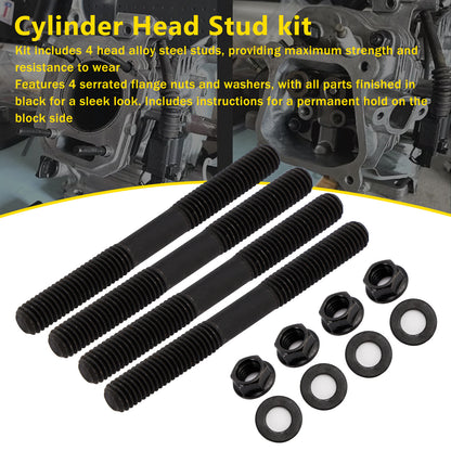 Cylinder Head Stud kit For Honda GX160 GX200 Engine KT196 Go Kart CT200U BT200X