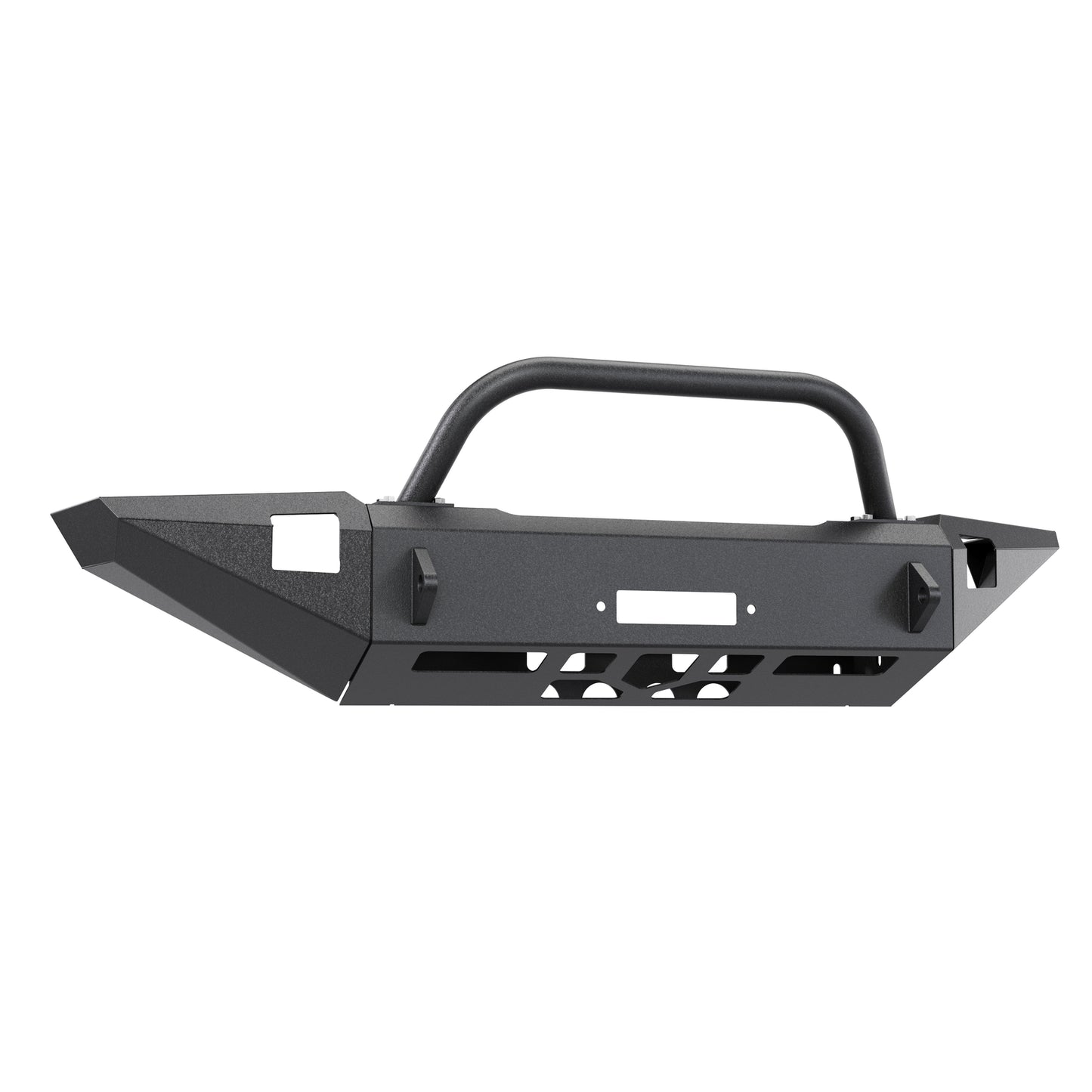 Solid Spare Front Steel Bumper w/ Bull Bar For 97-04 Dodge Dakota Durango 98 99 00 01 02 03