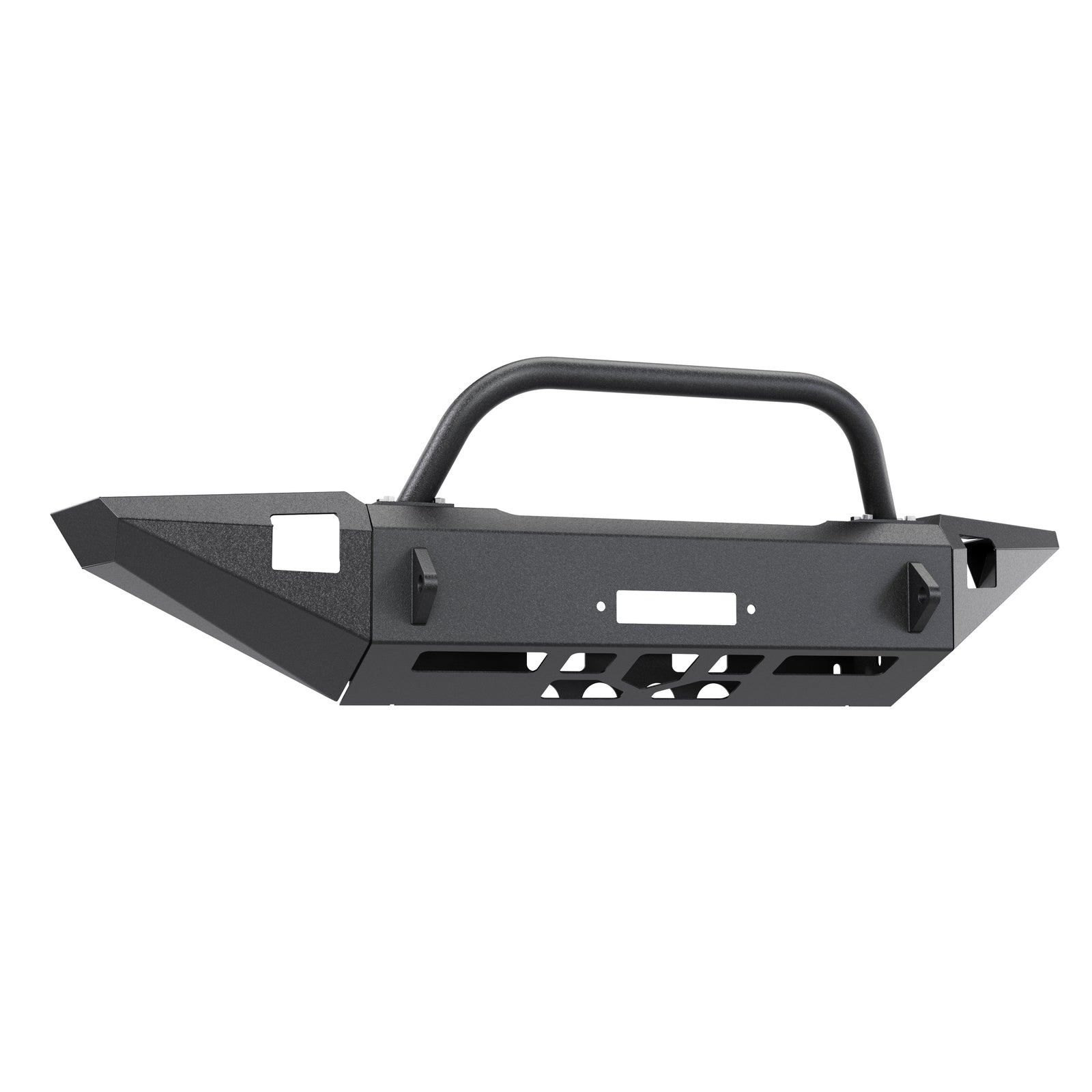Solid Spare Front Steel Bumper w/ Bull Bar For 97-04 Dodge Dakota Durango 98 99 00 01 02 03