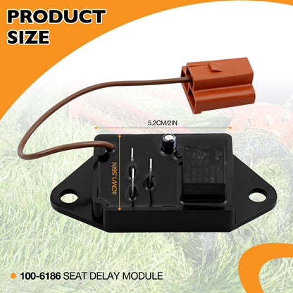 100-6186 Seat Delay Module For Toro Exmark Lazer Z CT HP XP Navigator Phazer