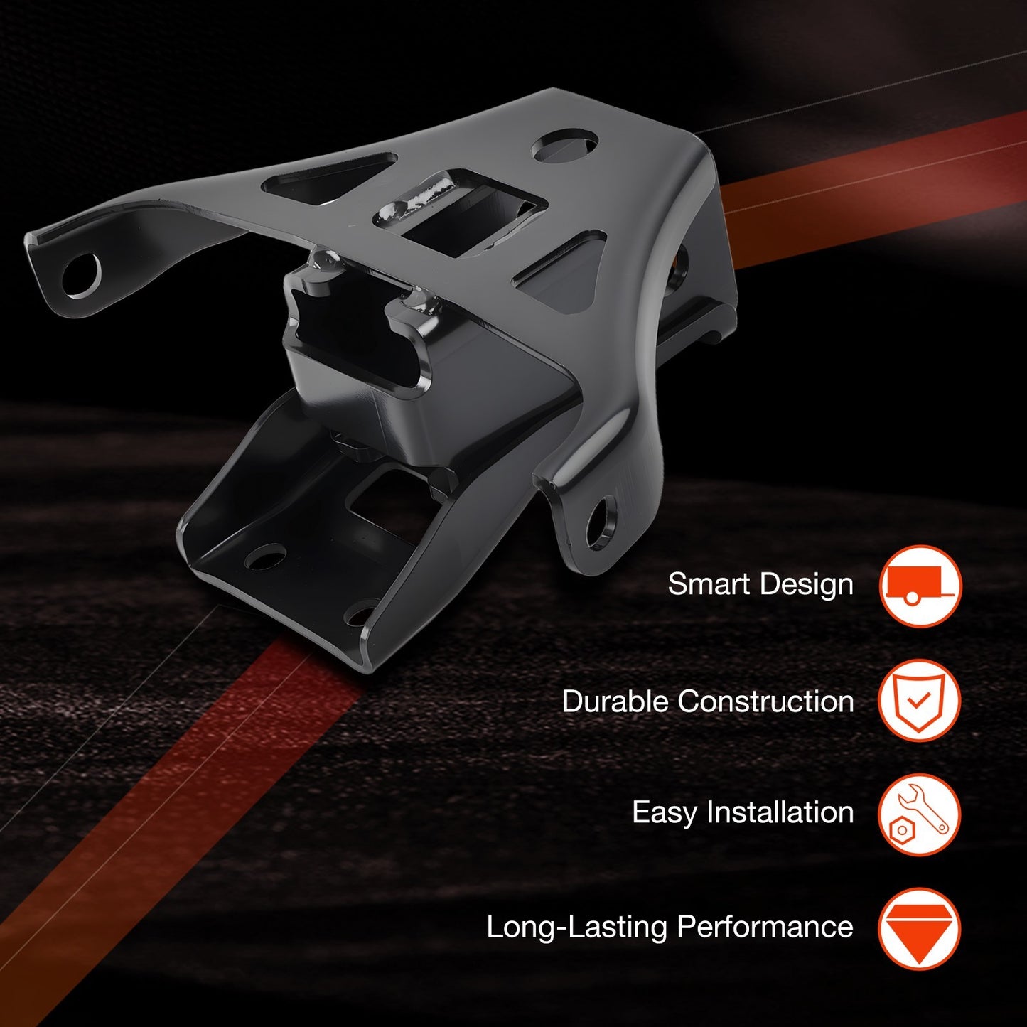 For Yamaha 2018-2025 Kodiak 450 Rear 2" Receiver Hitch - B16-F85H0-V0-00