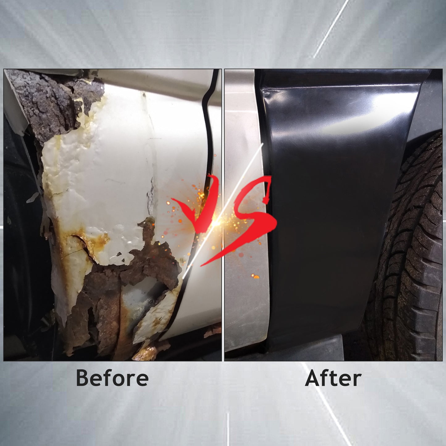 Solid Spare Quarter Repair Panel Front Lower Left Right for 2000-2006 Suburban Yukon