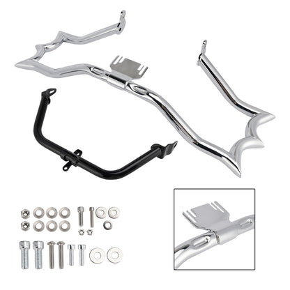 Engine Guard Crash Bar&Fairing Bracket Kit Chrome For Touring Road King Street