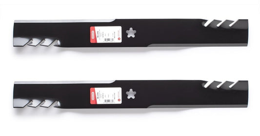 Solid Spare (2) Oregon 96-370 AYP Sears Fusion Gator Mulcher 3-in-1 Lawn Mower Blade 22 7/8"