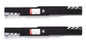 Solid Spare (2) Oregon 96-370 AYP Sears Fusion Gator Mulcher 3-in-1 Lawn Mower Blade 22 7/8"