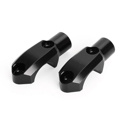 Master Cylinder Clamp 10mm Mirror Mount Black For BMW R 1200 1250 GS,Adv 13-21