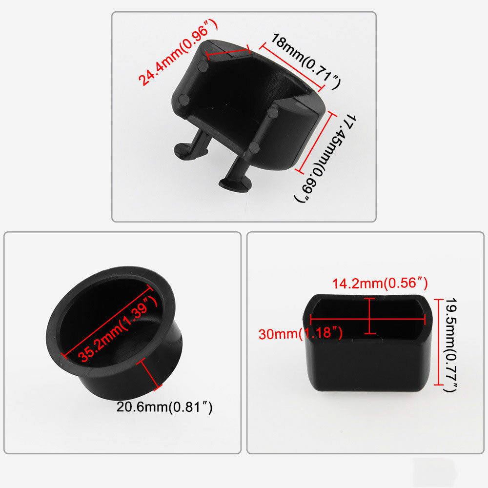 Tailgate Hinge Pivot Bushing Insert Kit for Dodge Ram Ford f150 f250 f350 Trucks