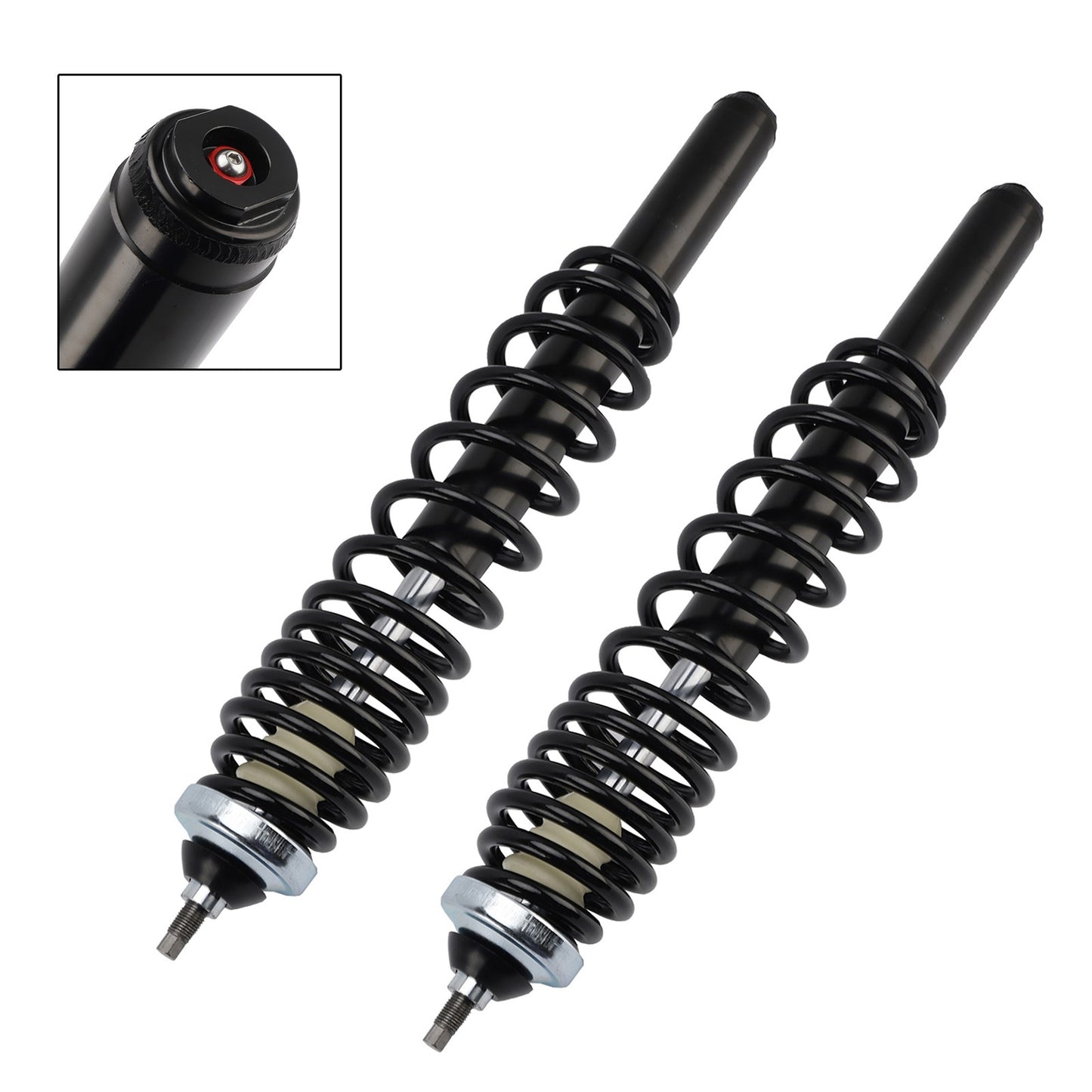 2 Pcs Front Shocks 7043532 For Polaris Ranger 400 500 Midsize Crew Fullsize 800
