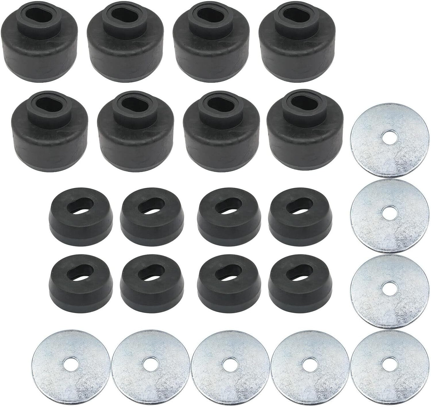 7-141-BL Body and Cab Mount Bushing Kit For 1999-2014 Chevy Silverado GMC Sierra