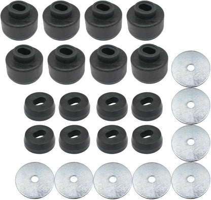 7-141-BL Body and Cab Mount Bushing Kit For 1999-2014 Chevy Silverado GMC Sierra