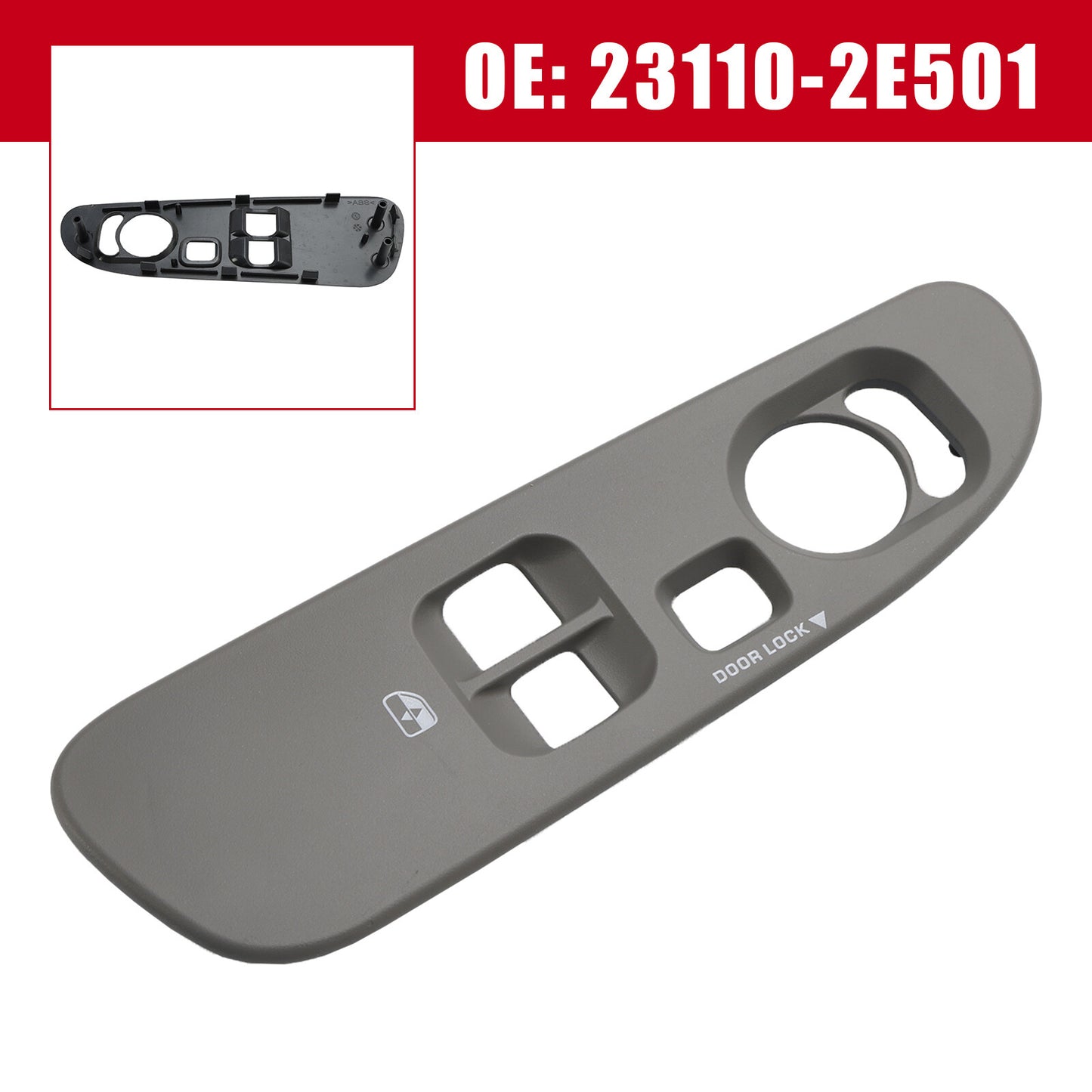Driver Side Window Switch Bezel Cab 5HZ70WL5AE for Dodge Ram 2003-2008