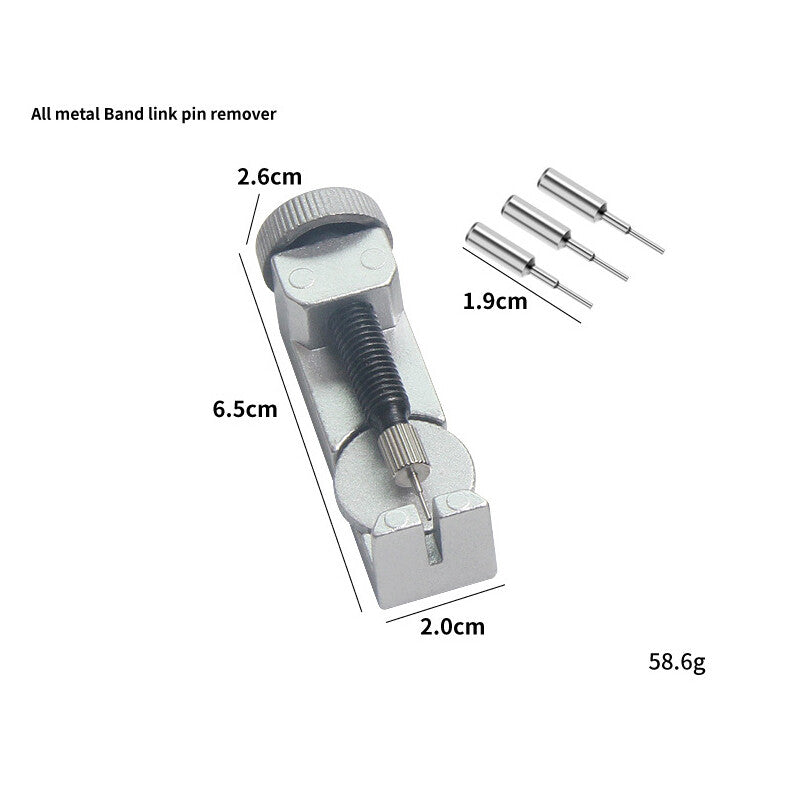 Professional Watch Repair Kit Watchmaker Back Case Opener Link Pin Spring Bar US