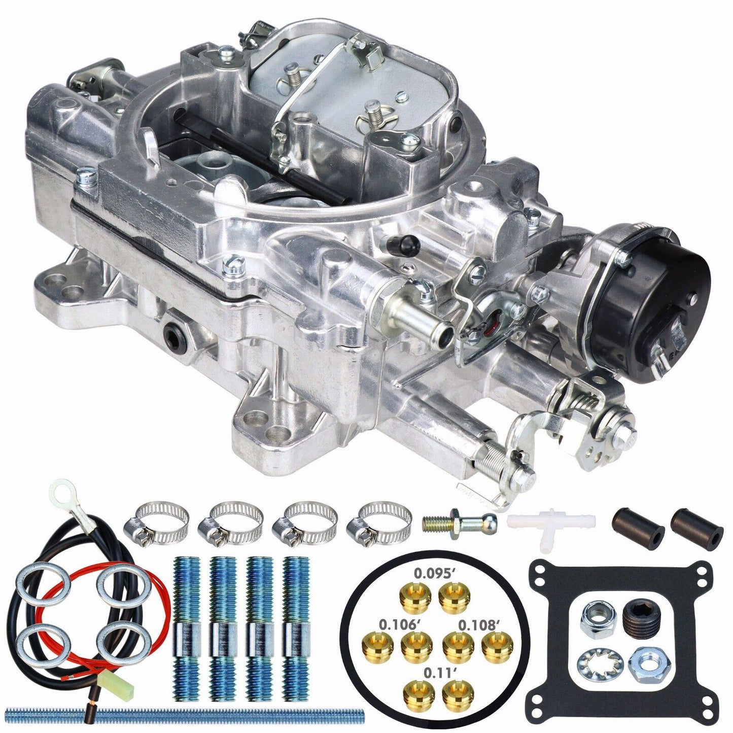 New 1406 Carburetor For Performer 600 CFM 4 BBL Electric Choke