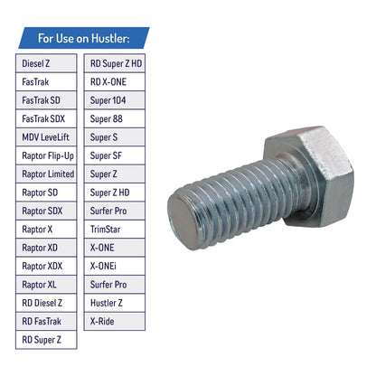 Blade Bolt for Hustler Super Mini, Fastrak, Hustler Super Z Raptor - 781872 (3)