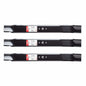 Solid Spare (3) Oregon 195-021 Mulching Blade 100 Series 21 3/4" For AYP Craftsman Husqvarna