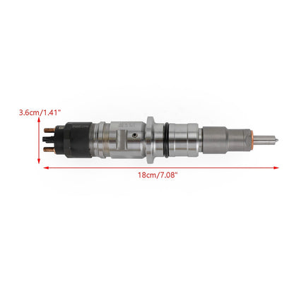6PCS Common Rail Fuel Injector 0986435574 fit Dodge Cummins 6.7L 2013-2018