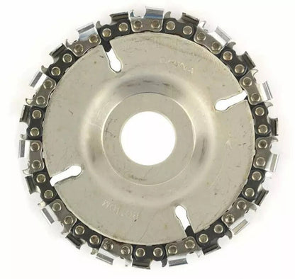 Solid Spare Superior Steel SS478 EZ Install 22 Tooth 4" Fine Cut Disc & Chain