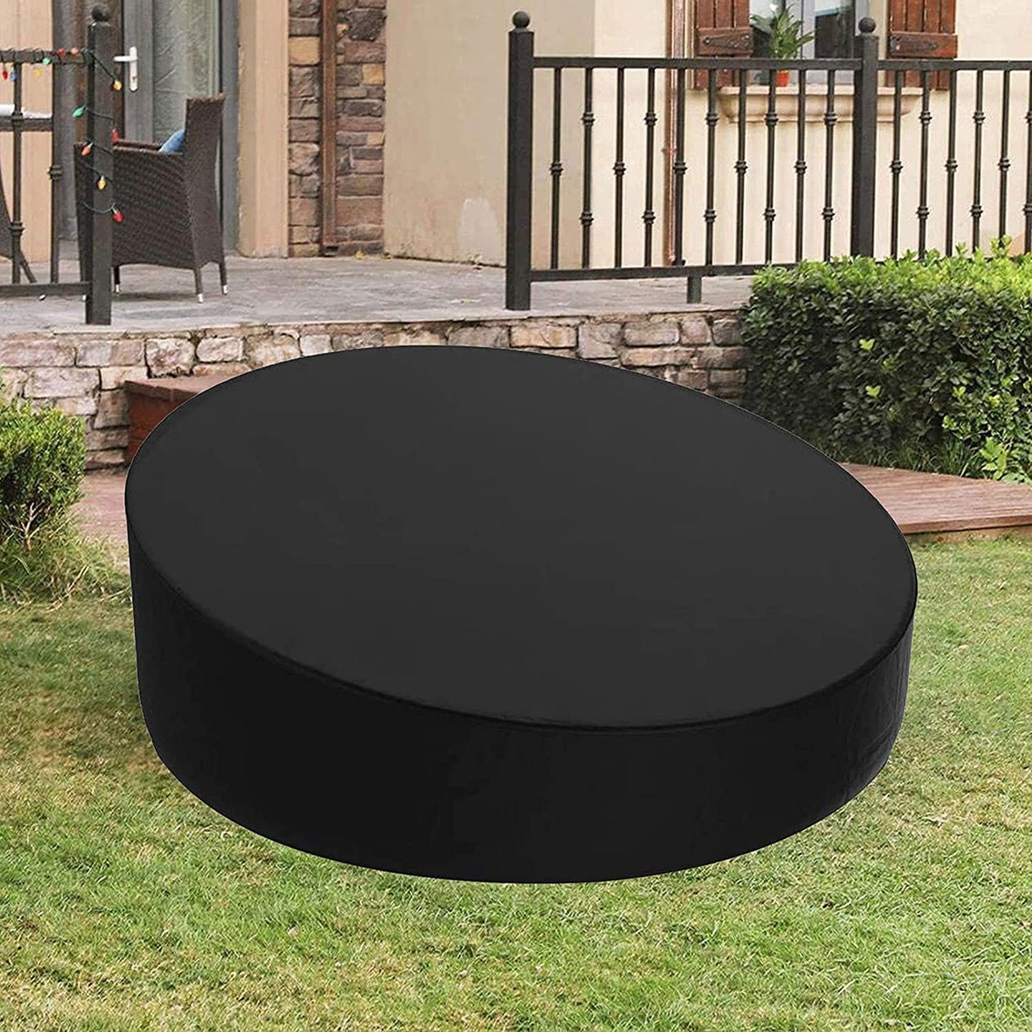 Waterproof Heavy Outdoor Sofa  Furniture Cover Day Bed Garden Patio Round