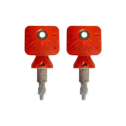 Solid Spare (2) Ignition Key For Husqvarna Craftsman Poulan Lawn Mower - 532180331, 180331