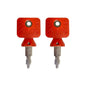 (2) Ignition Key For Husqvarna Craftsman Poulan Lawn Mower - 532180331, 180331