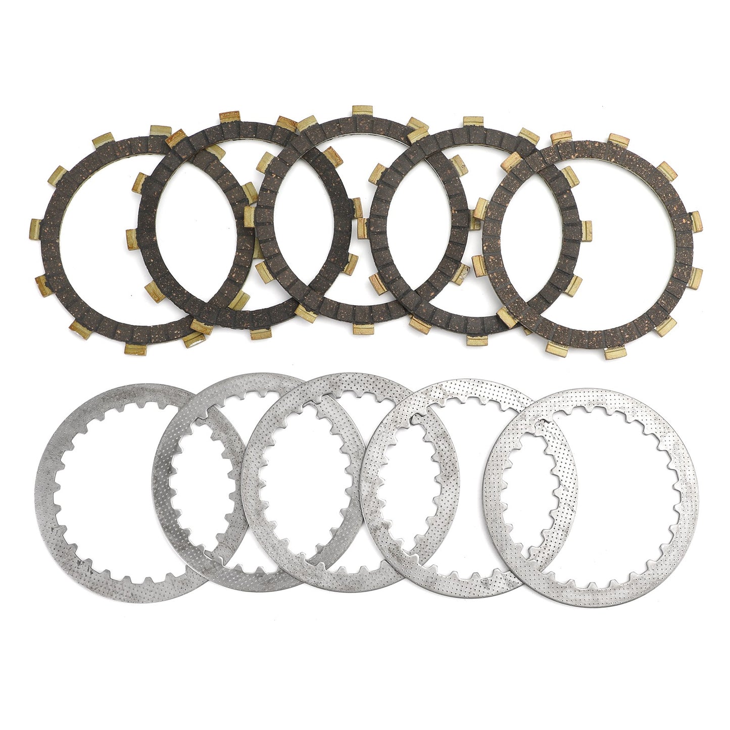 Clutch Kit Iron & Friction Plates fit for Suzuki AX100 AX115 TS100 TC100 RV90