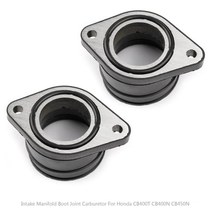Intake Manifold Carburetor Insulator Boots For Honda CM400C/CM400E/CM400T/CB400