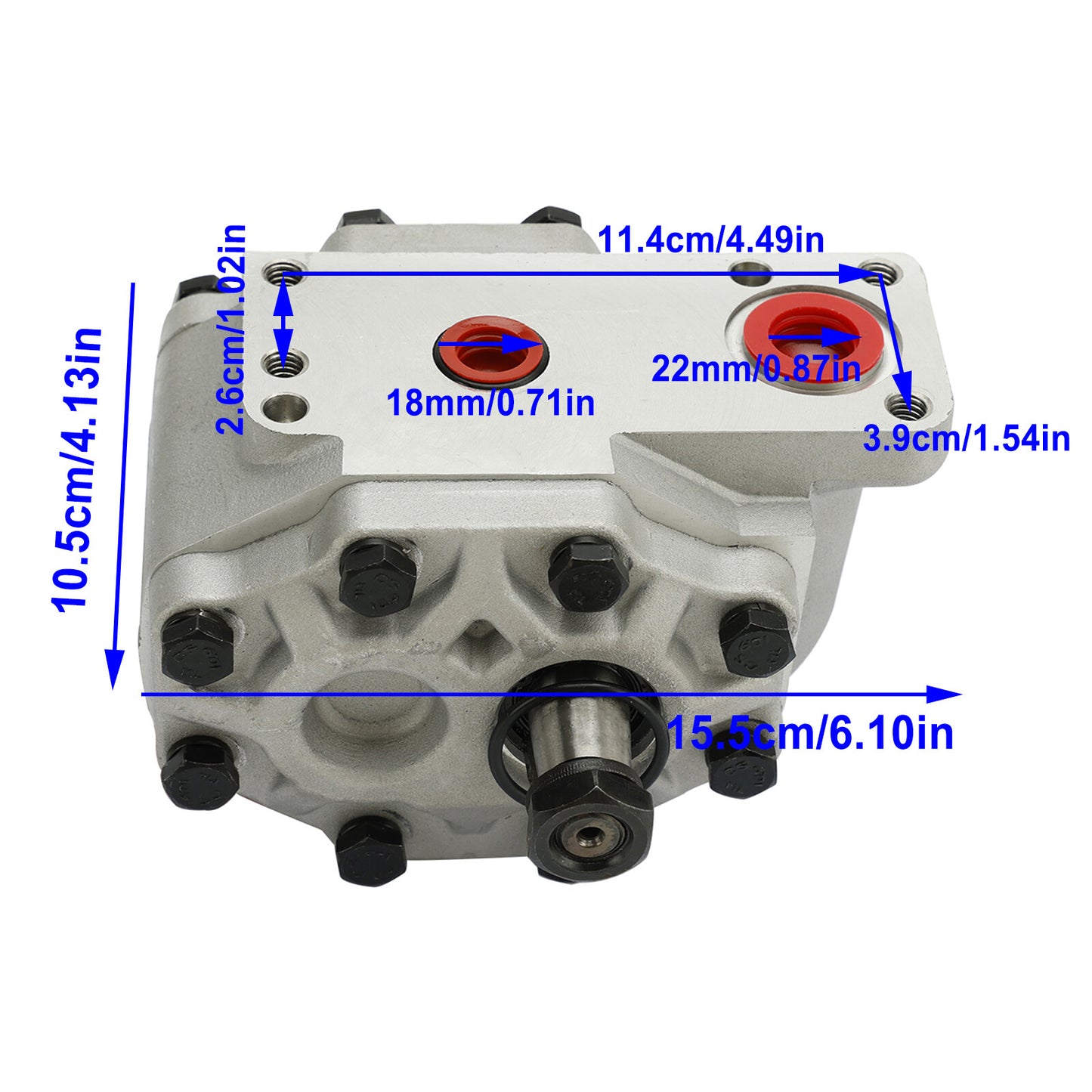 93835C91 For Case IH 395 495 595 685 695 895 995 3220 3230 4210 Hydraulic Pump
