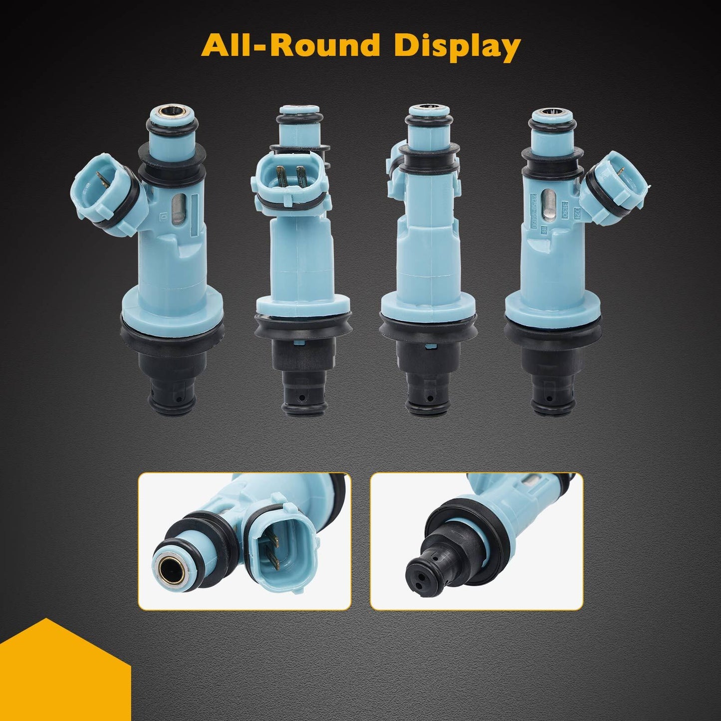6X Fuel Injectors Set For 98-05 Lexus GS300 IS300 SC300 Toyota Supra 23250-46090