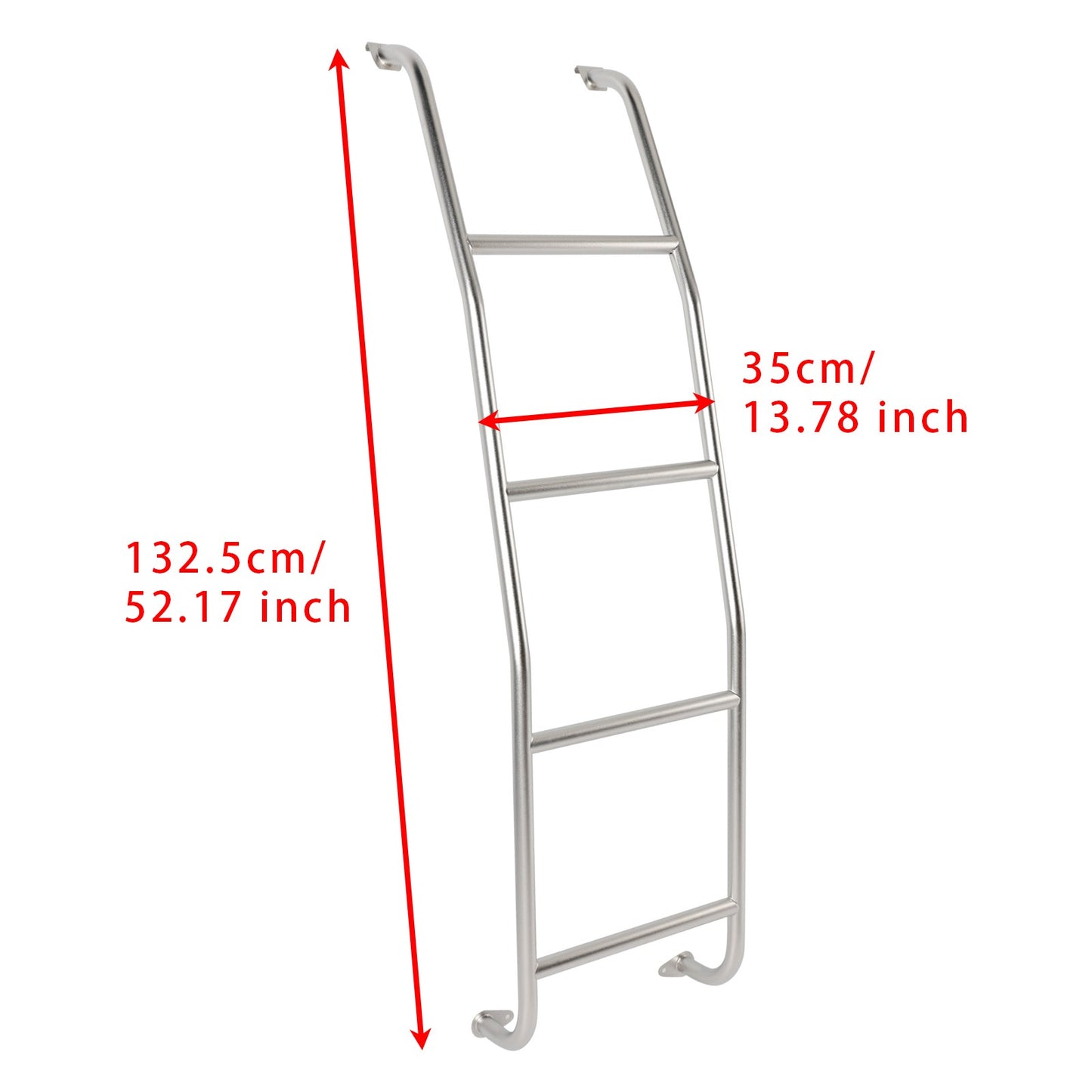 4-Step Van Ladder 093C97 For Chevrolet Express and GMC Savana Vans 1997-2025