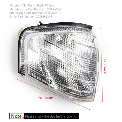 Right Corner Lights Turn Signal Lamps For Mercedes Benz C Class W202 1994-2000