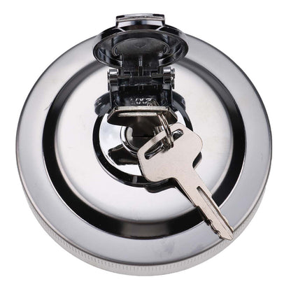 Solid Spare Lockable Fuel Tank Cap 20Y-04-11161 20Y-14-11160 For Komatsu W/ 2 Keys