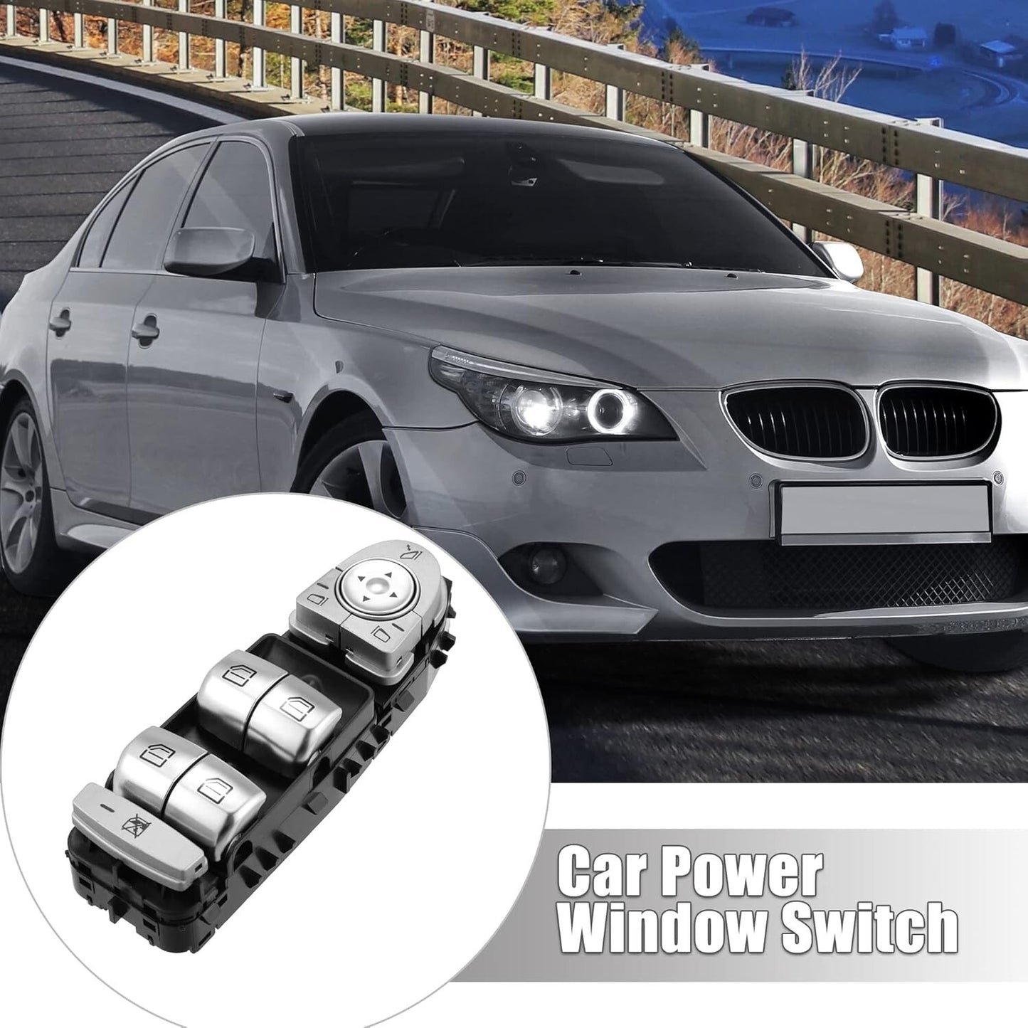 Front Master Power Window Switch For Mercedes Benz C300 Sedan GLC300 2015-2021