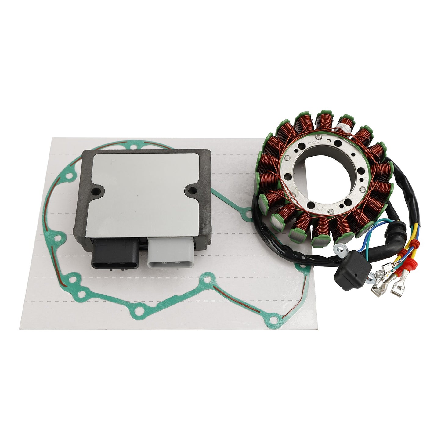Generator Stator Regulator & Gasket For Honda Big Red 700 09-13 31120-HL1-A02