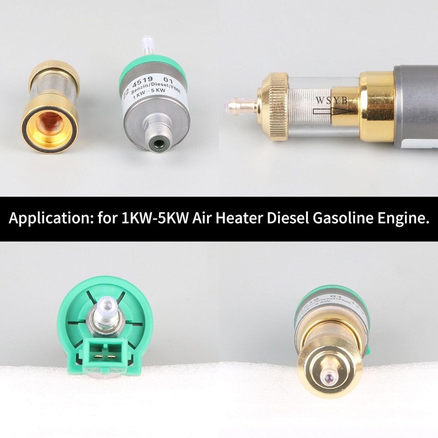 12V Upgrade Ultra-low Noise Heater Fuel Pump For Eberspacher Air Diesel Parking