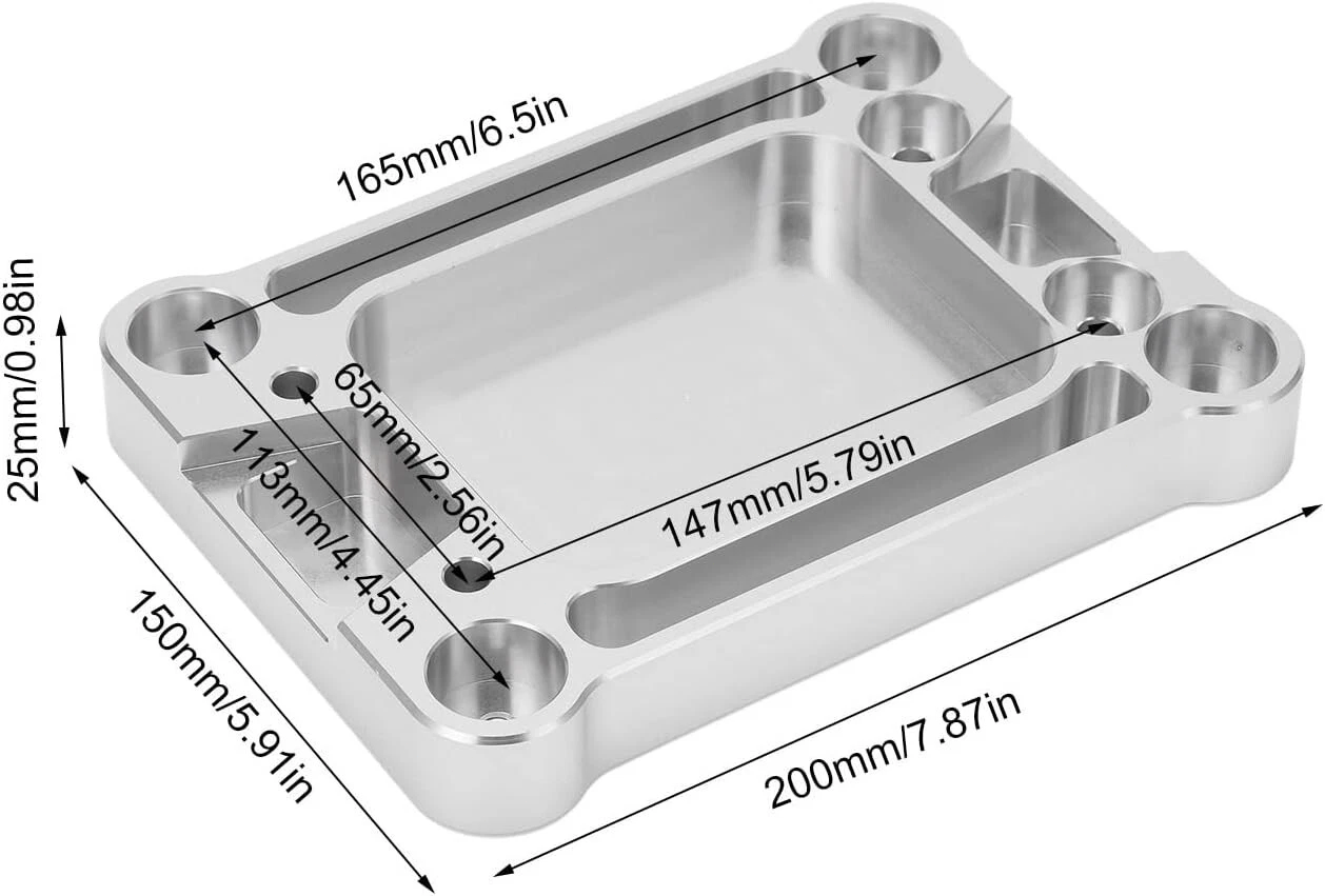 Billet Shifter Base Plate For Civic Integra RSX / K20 K24 K-Series EG No Thread