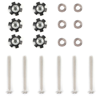 6x RV LADDER REPAIR KIT nuts Stainless Bunk Motorhome Parts Camper Trailer Coach