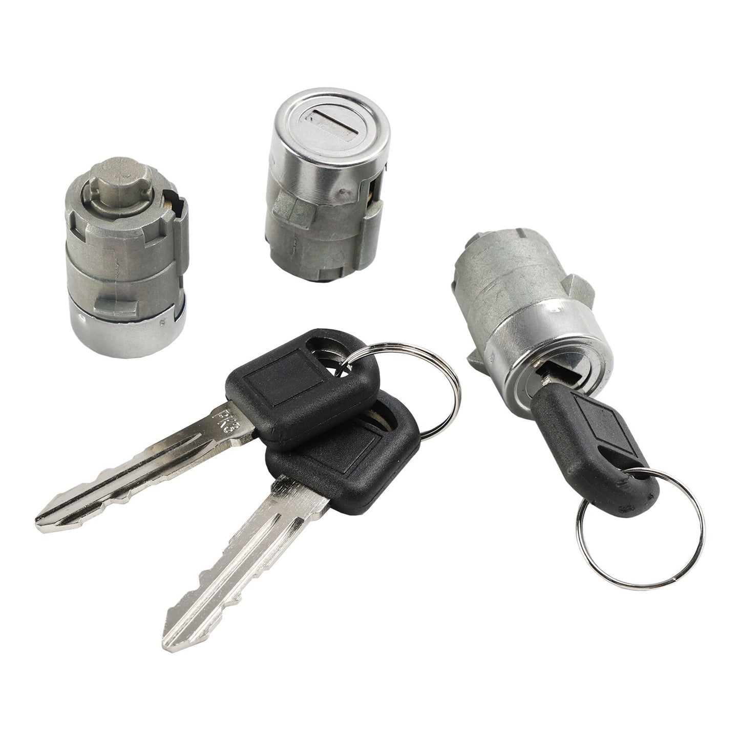 Ignition Switch Cylinder & 3 Door Lock Set W/2 Keys For Suburban Tahoe 98-99 US