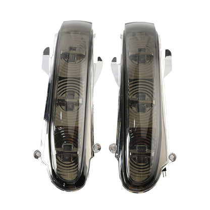 Pair Side Mirror LED Turn Signal Light For Benz S W220 CL W215 1999-2003 Gray 01