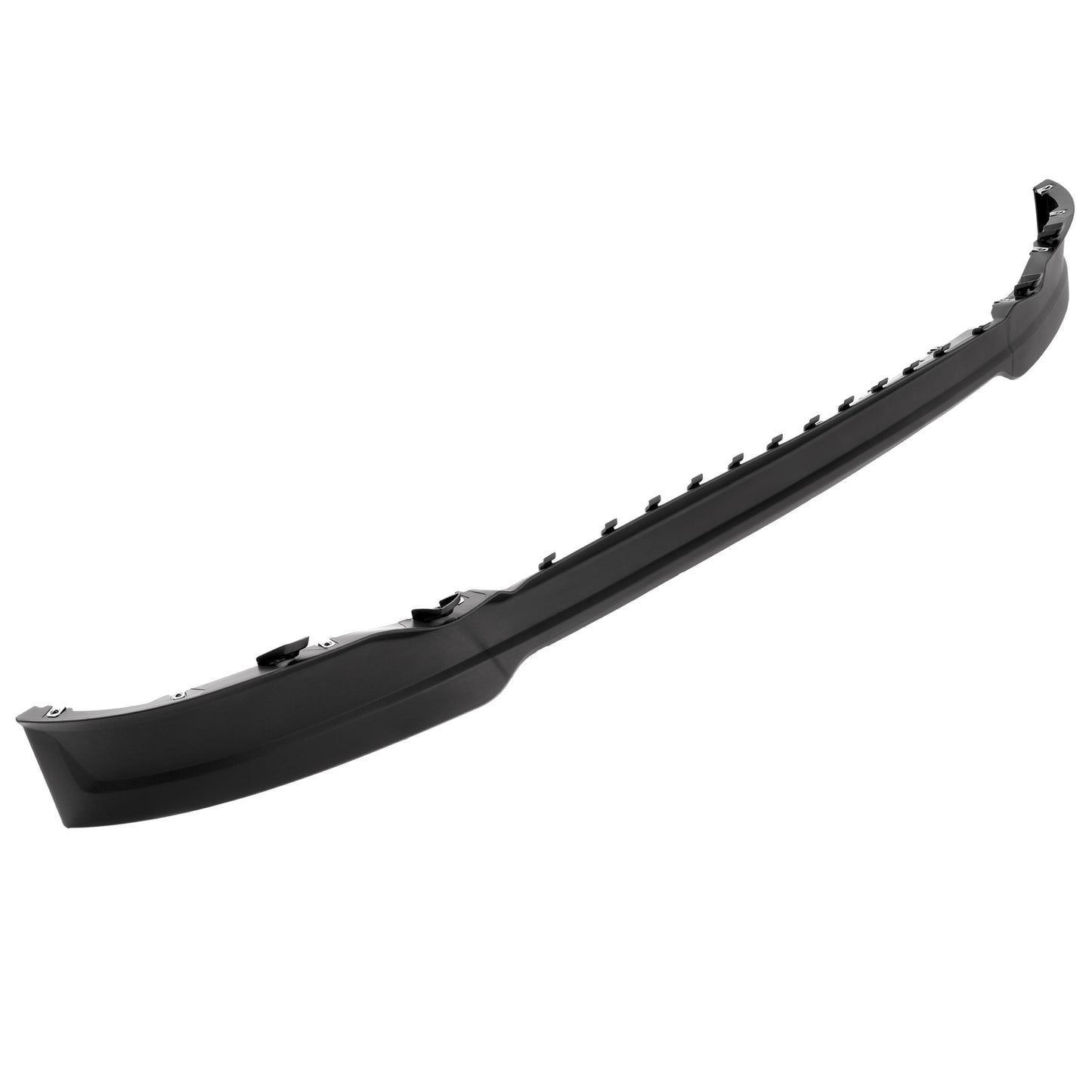 Solid Spare Black Front Bumper Lower Valance Air Deflector For 2014 2015 GMC Sierra 1500