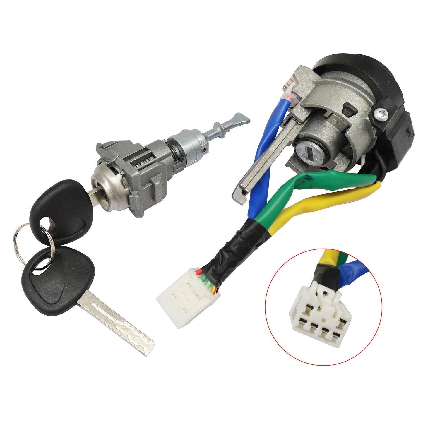 New Switch Ignition Door Lock Cylinder Fit For 2011-2015 Kia Optima 2.0L 2.4L