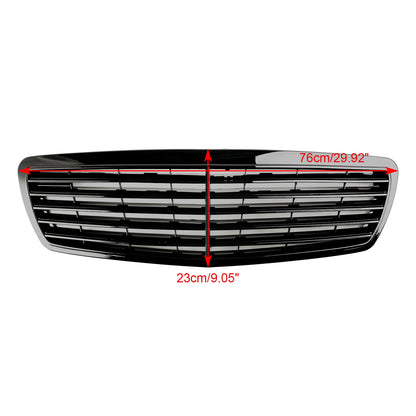 Front Grill Grille Fit Mercedes-Benz E-Class W211 E320 E350 E55  2002-2006